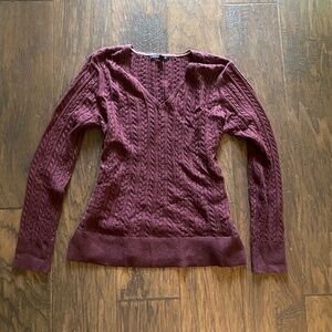 41 HAWTHORN WOMENS CABLE KNIT SWEATER